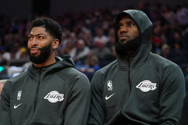 Anthony Davis, LeBron James, Lakers