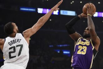 LeBron James, Lakers, Jazz