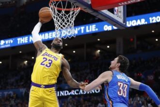 Lakers News: Lebron James Gets Career High Assists Streak In Win Over Thunder