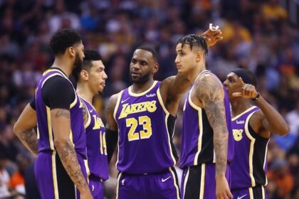 LeBron James, Danny Green, Lakers