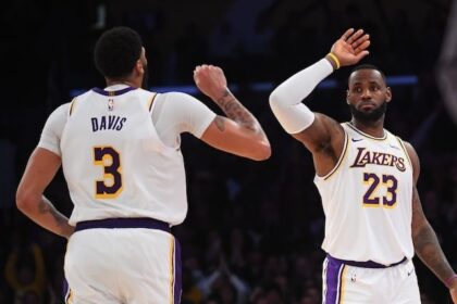 Anthony Davis, LeBron James, Lakers