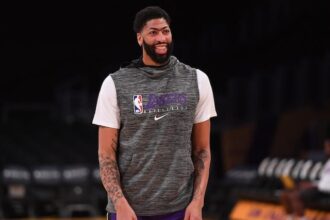 Los Angeles Lakers power forward Anthony Davis