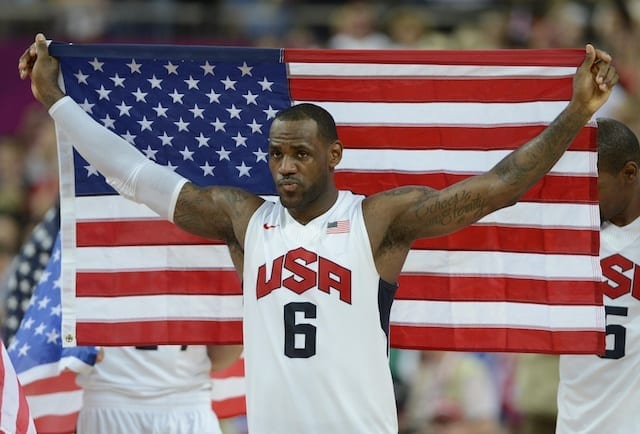 LeBron James, Lakers, Team USA