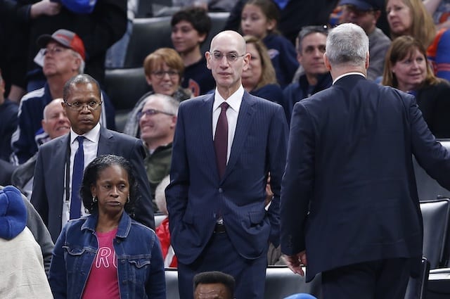 NBA commissioner Adam Silver