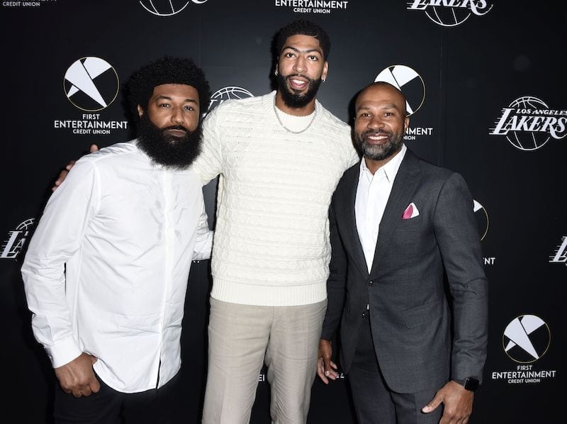 Anthony Davis, Derek Fisher, First Entertainment Credit Union