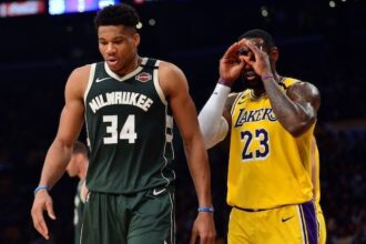 Giannis Antetokounmpo, LeBron James, Lakers