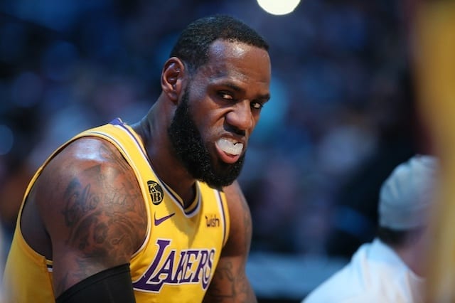 LeBron James Pushes Back On Report Of Executives Agents Wanting To Cancel 2019 20 NBA Season