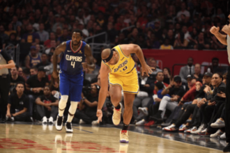 Los Angeles Lakers reserve forward Jared Dudley