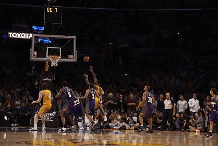 Ron Artest, Jared Dudley, Derek Fisher, Pau Gasol, 2010 Western Conference Finals