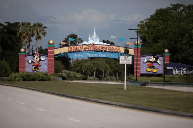 Walt Disney World entrance