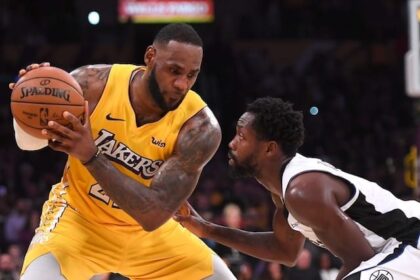 Patrick Beverley, LeBron James, Lakers