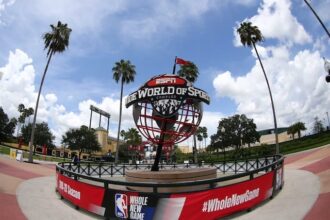 ESPN World Wide of Sports Complex logo, NBA restart