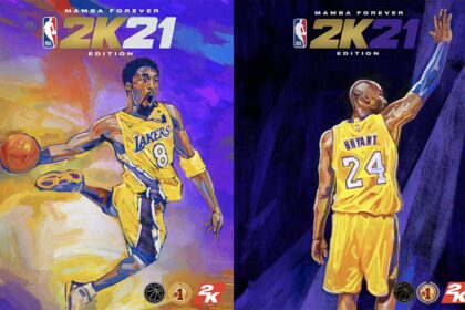 Kobe Bryant, NBA 2K21 Mamba Edition cover