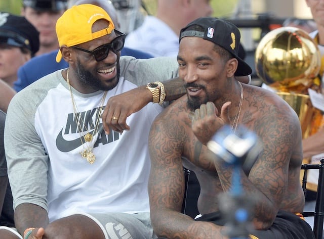 Jr smith and lebron james online