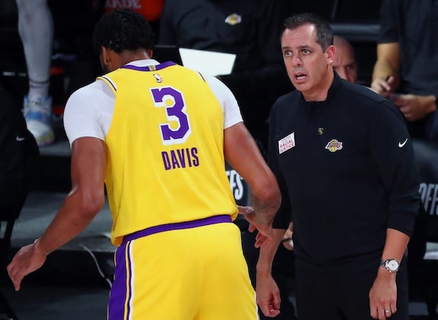 Anthony Davis, Frank Vogel, Lakers