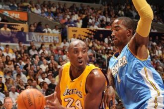 Kobe Bryant, J.R. Smith