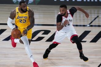 LeBron James, Lakers, Raptors