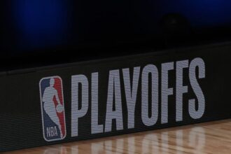 NBA Playoffs sign