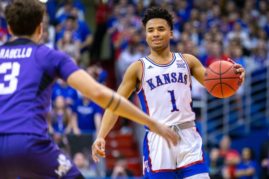 NCAA Basketball: Texas Christian at Kansas