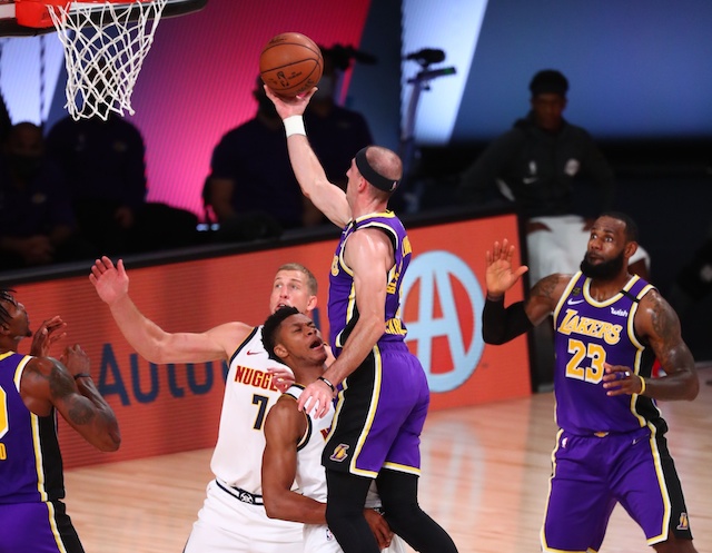 Alex Caruso, Lebron James