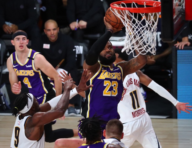 Alex Caruso, LeBron James