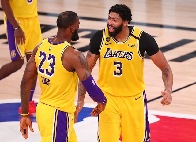 Anthony Davis, LeBron James, Lakers