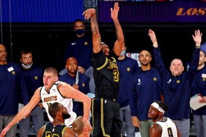 Anthony Davis, LeBron James, Nikola Jokic
