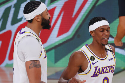 Anthony Davis, Rajon Rondo, Lakers