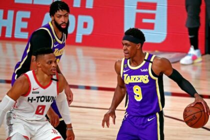 Anthony Davis, Rajon Rondo, Russell Westbrook, Lakers