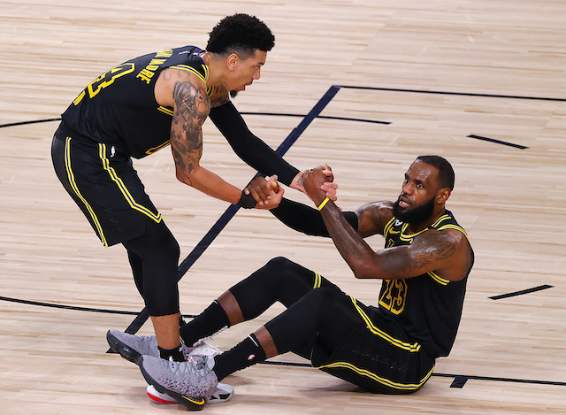 Lakers News Danny Green Suggests LeBron James Would Not Play First Month Of Season