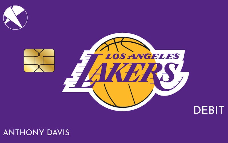 First Entertainment Lakers debit card