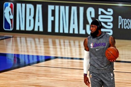 LeBron James, NBA Finals sign