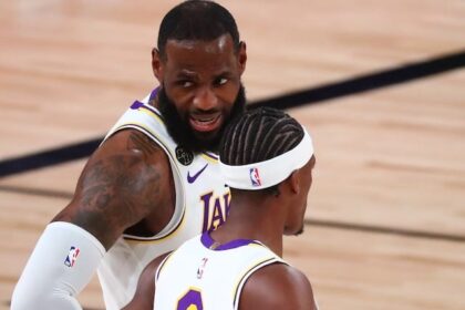 LeBron James, Rajon Rondo, Lakers