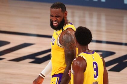 LeBron James, Rajon Rondo, Lakers