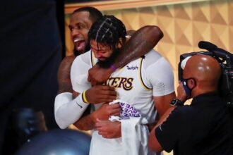 Anthony Davis, LeBron James, Lakers