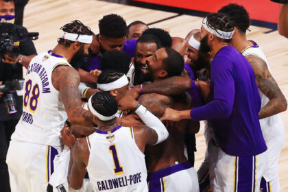 Kentavious Caldwell-Pope, LeBron James, JaVale McGee, Markieff Morris, JR Smith