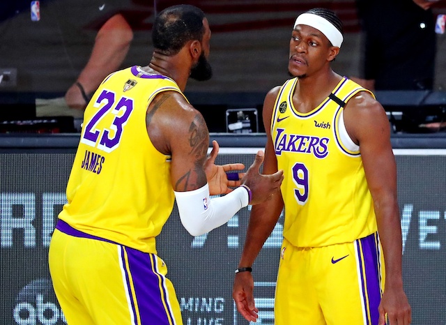 LeBron James, Rajon Rondo