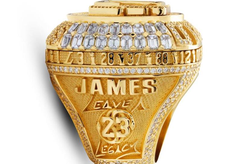 2020 Lakers championship ring