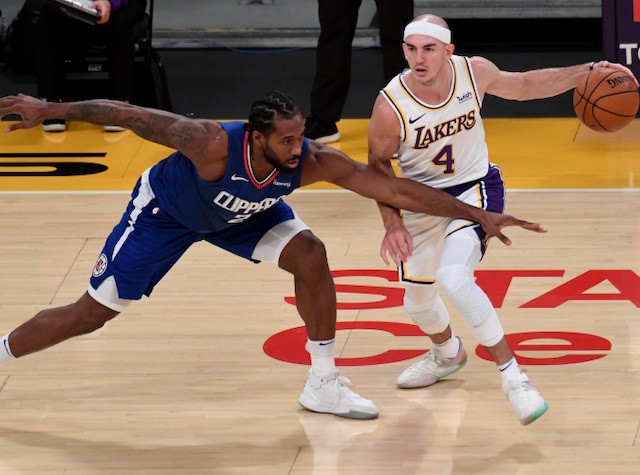 Alex Caruso, Kawhi Leonard