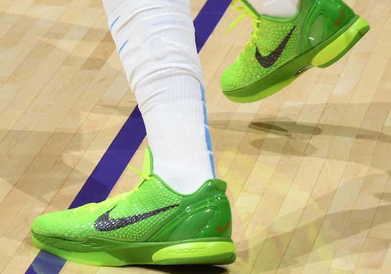 Anthony Davis, Nike Kobe 6 Grinch