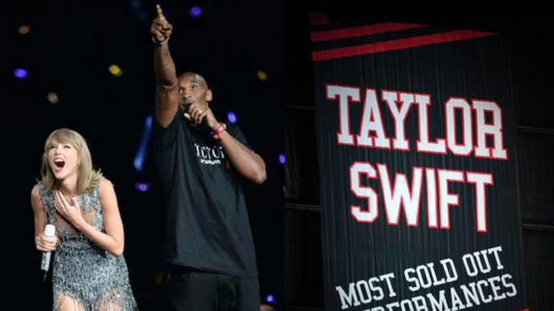 Kobe Bryant, Taylor Swift