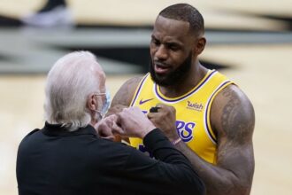 LeBron James, Gregg Popovich, Lakers, Spurs