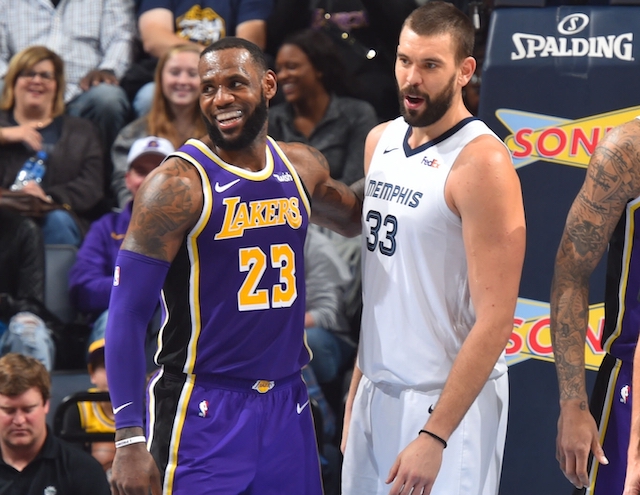 Marc Gasol, LeBron James