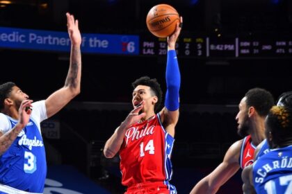 Anthony Davis, Danny Green, Dennis Schroder, Ben Simmons, 76ers, Lakers