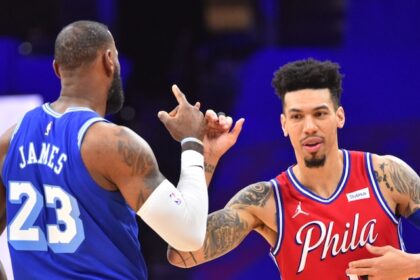 Danny Green, LeBron James, Lakers