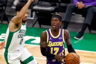 Dennis Schroder, Los Angeles Lakers, Boston Celtics, Jayson Tatum