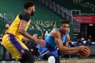 Giannis Antetokounmpo, Anthony Davis, Lakers