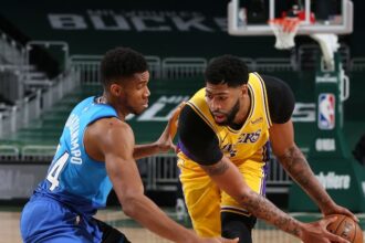 Giannis Antetokounmpo, Anthony Davis, Lakers