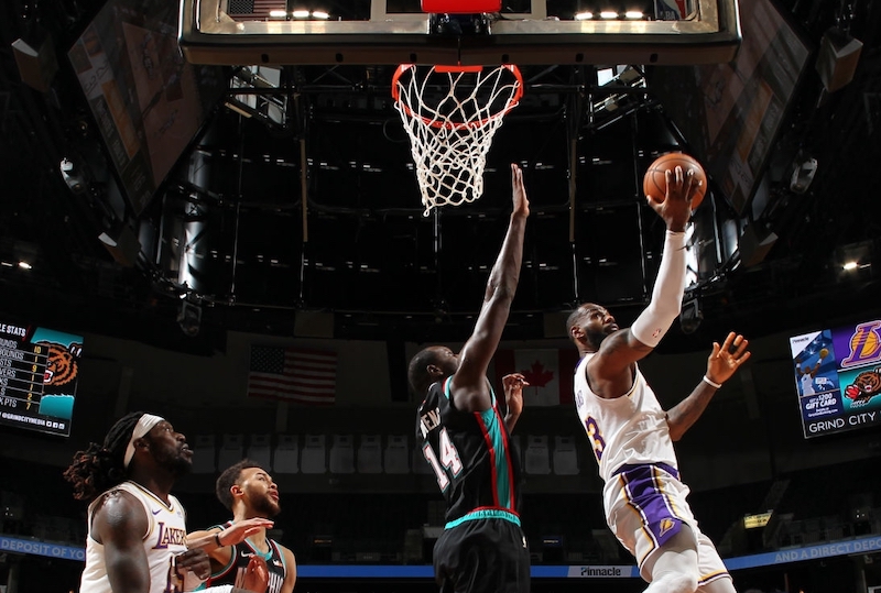 Montrezl Harrell, LeBron James