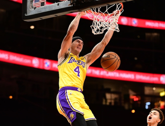 Alex Caruso, Kyle Kuzma, Lakers